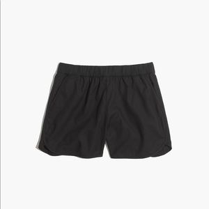 Madewell Pull-On Shorts in Black
